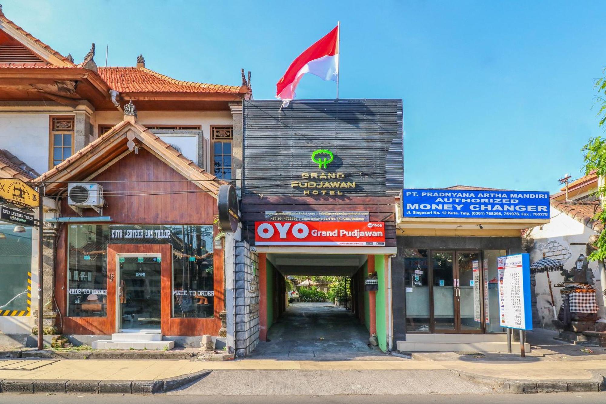 Capital O 1666 Grand Pudjawan Hotel Near Kuta Beach Exteriér fotografie
